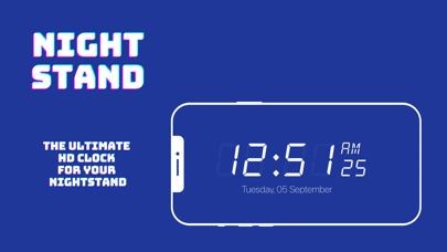 Nightstand - BEDSIDE CLOCK PRO Screenshot