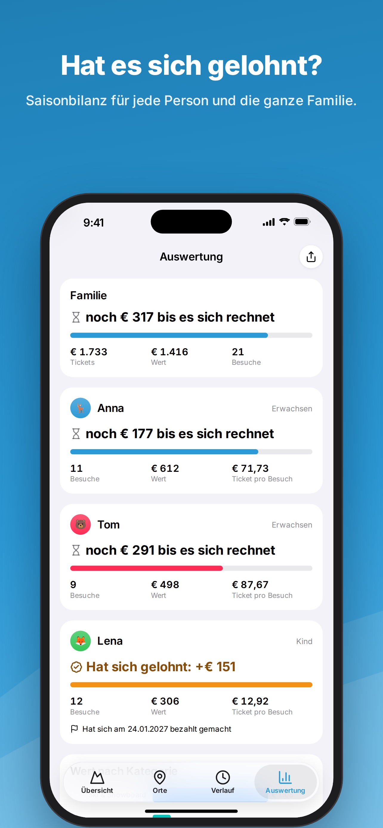 Screenshot 5 of Freizeitticket Tracker