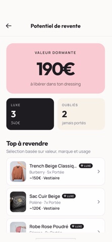 Klozea iPhone screenshot