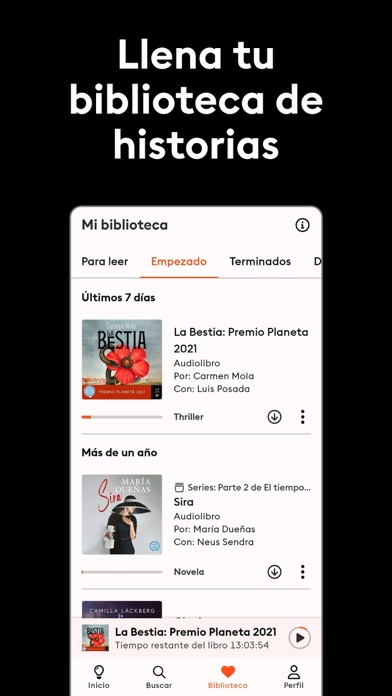 Storytel: Audiolibros y Ebooks