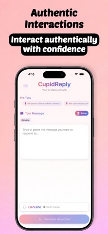 CupidReply screenshot