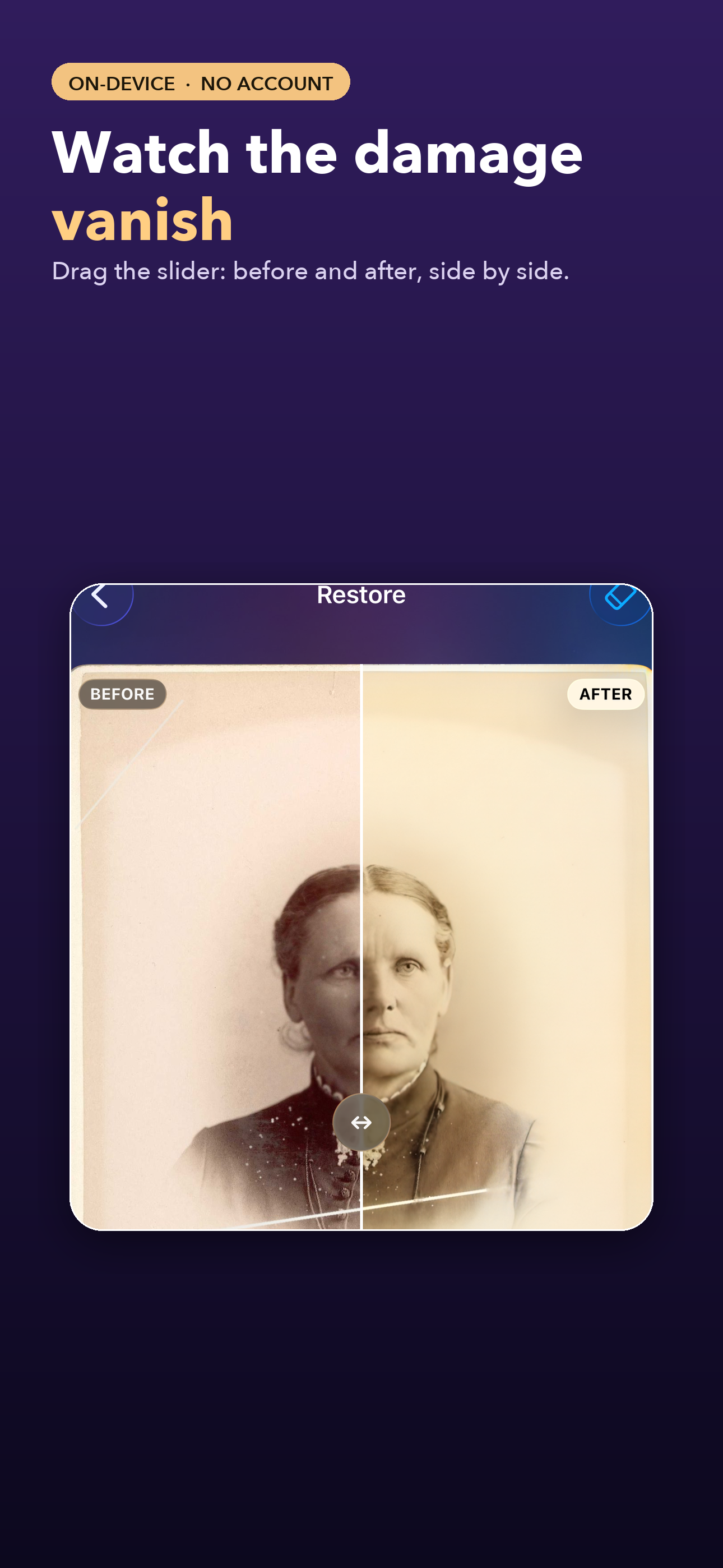 Revive: Restore Old Photos AI screenshot 2