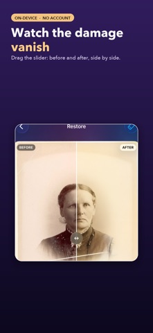 Revive: Restore Old Photos AI iPhone screenshot