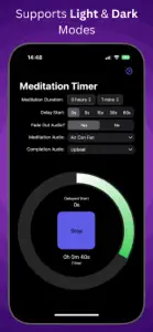 Meditation Timer & Sleep Aid screenshot #2 for iPhone