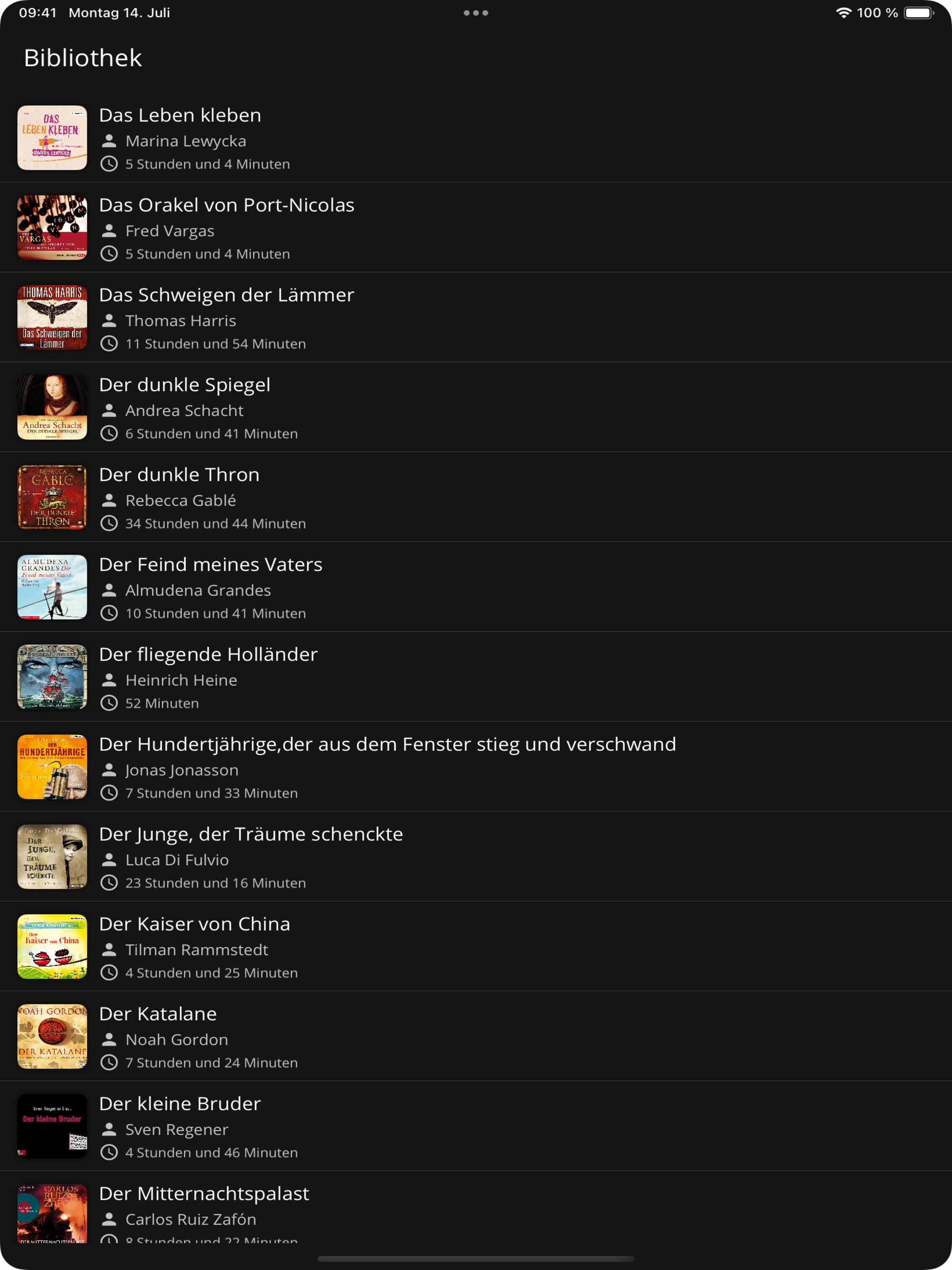 Buchhotel Mobile Player screenshot 5