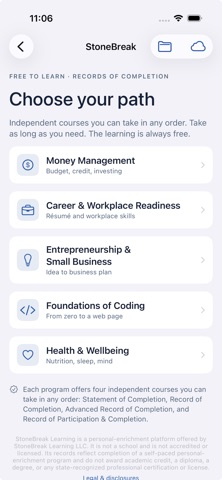 App screenshot