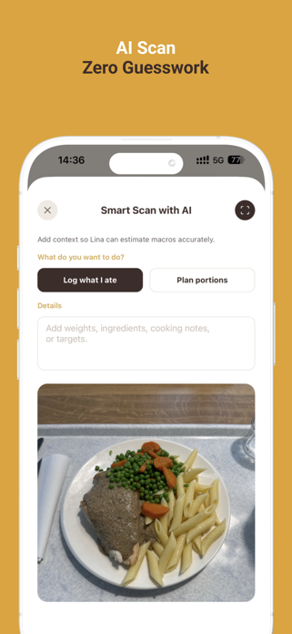 LINA - Calorie Tracker Screenshot 1 of 8
