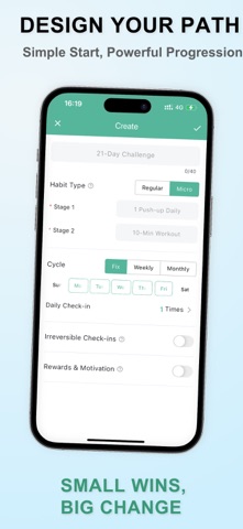 LifeHabit - Tiny Habit Builder Screenshot 3 of 4