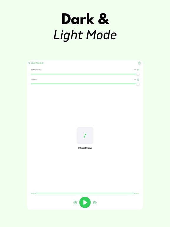 Vocal Remover: AI Splitter iPad screenshot 6 - Music app