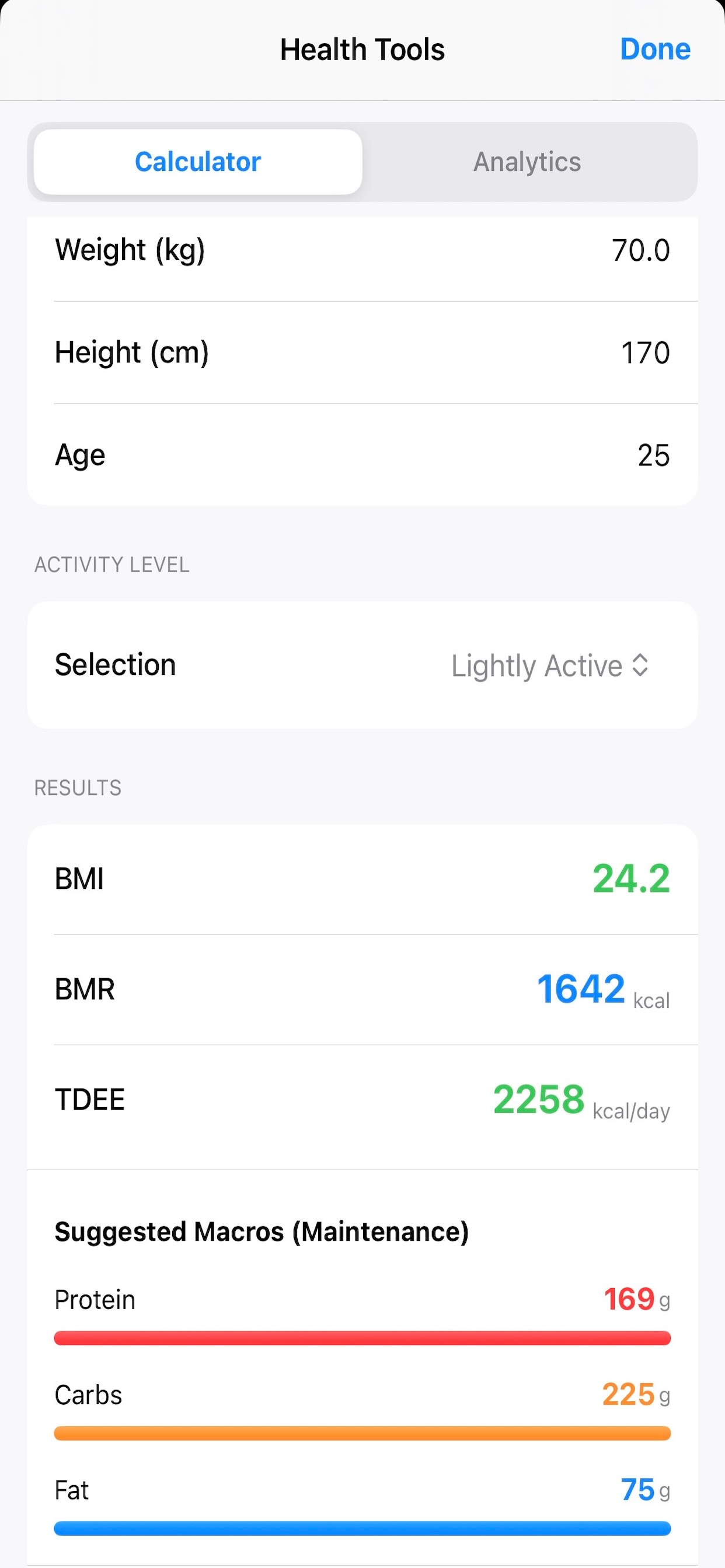 Easy Calorie Tracker screenshot 4