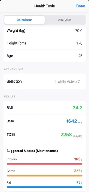 Easy Calorie Tracker screenshot 4