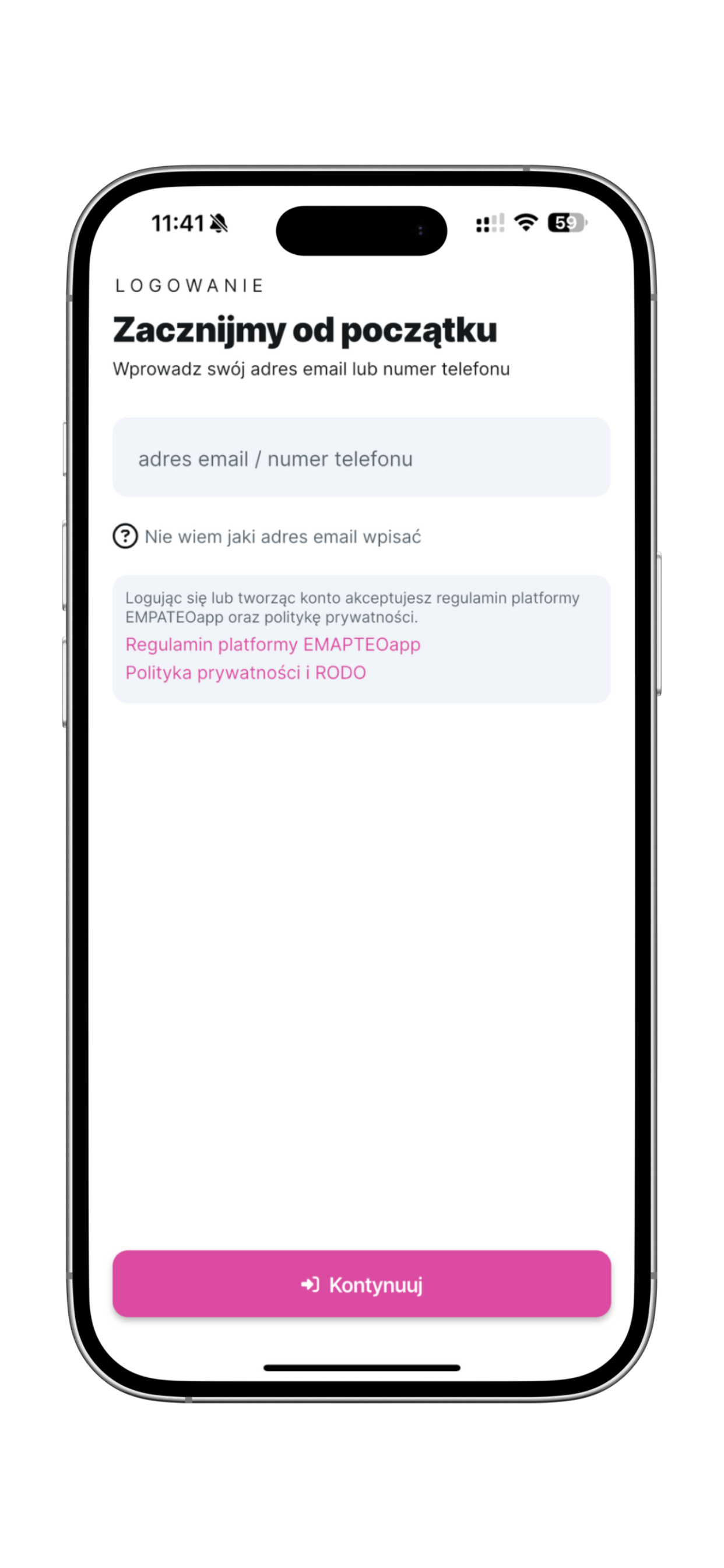 EMPATEOapp By Sonia Michalik