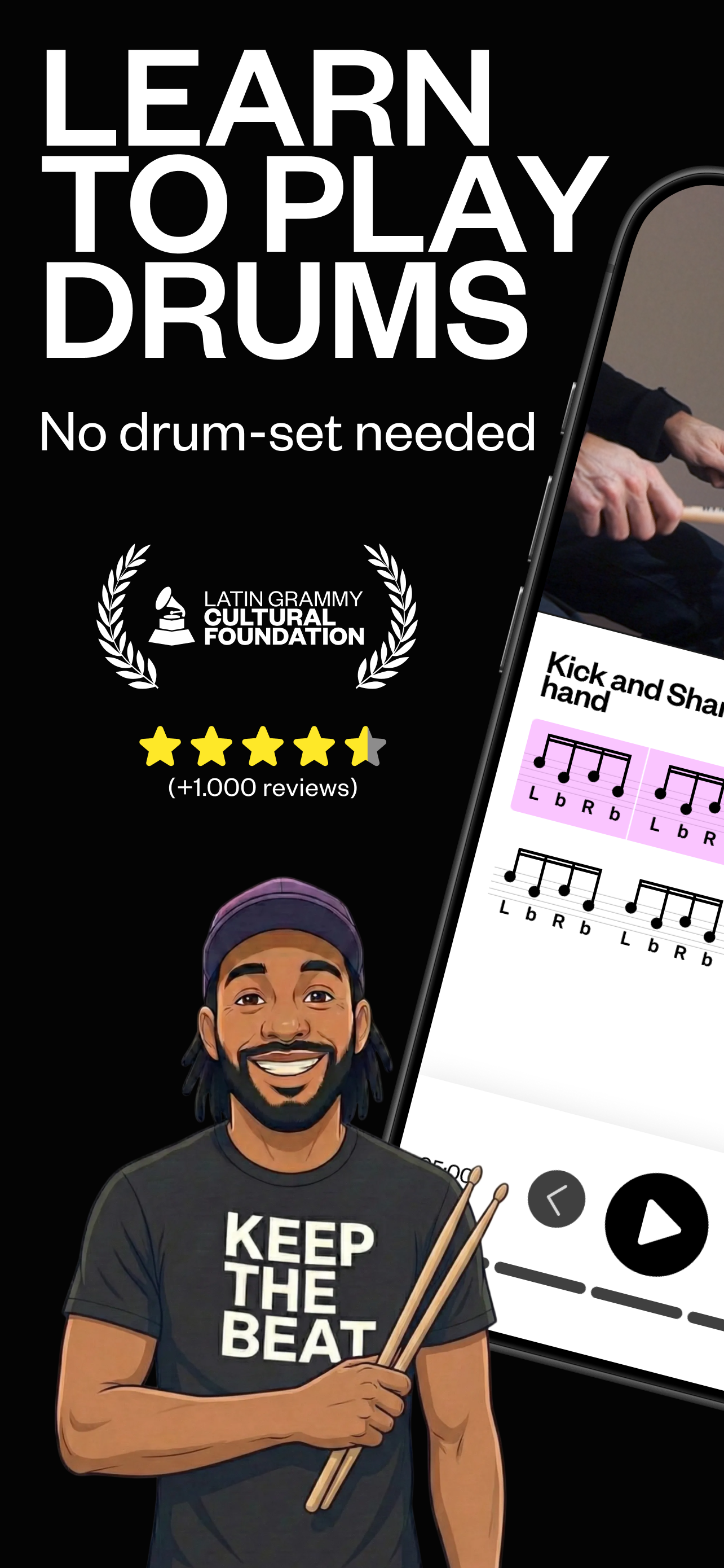 Drum Coach: Learn Real Drums