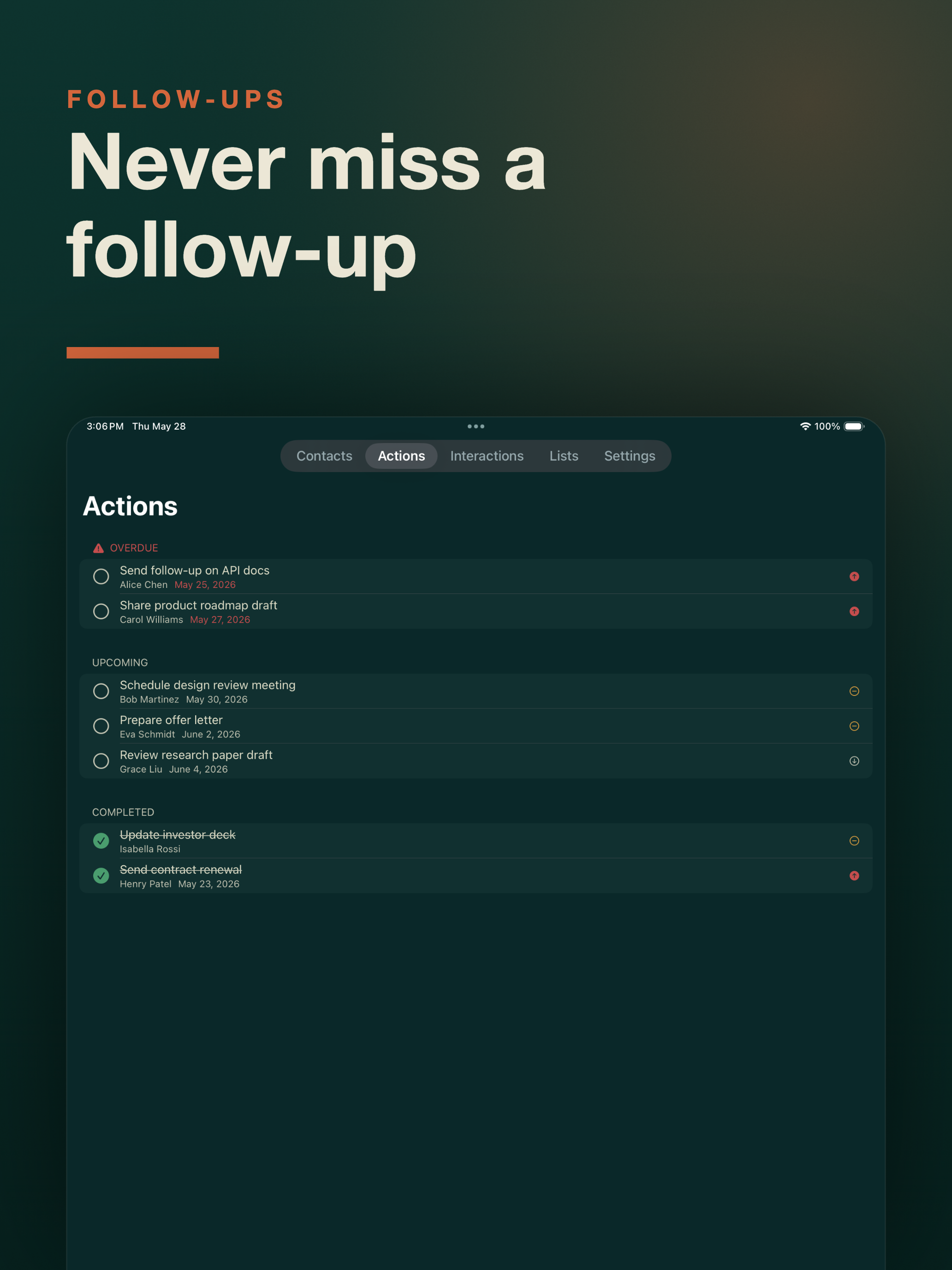 EvergreenCRM screenshot 7