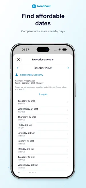 AvioScout: Flights screenshot 3