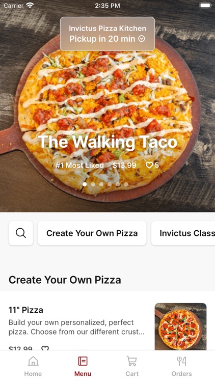 Invictus Pizza Kitchen