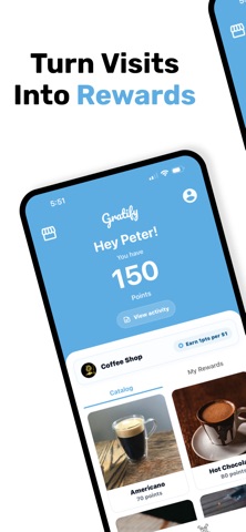 Gratify - Loyalty Rewards Screenshot 1 of 6