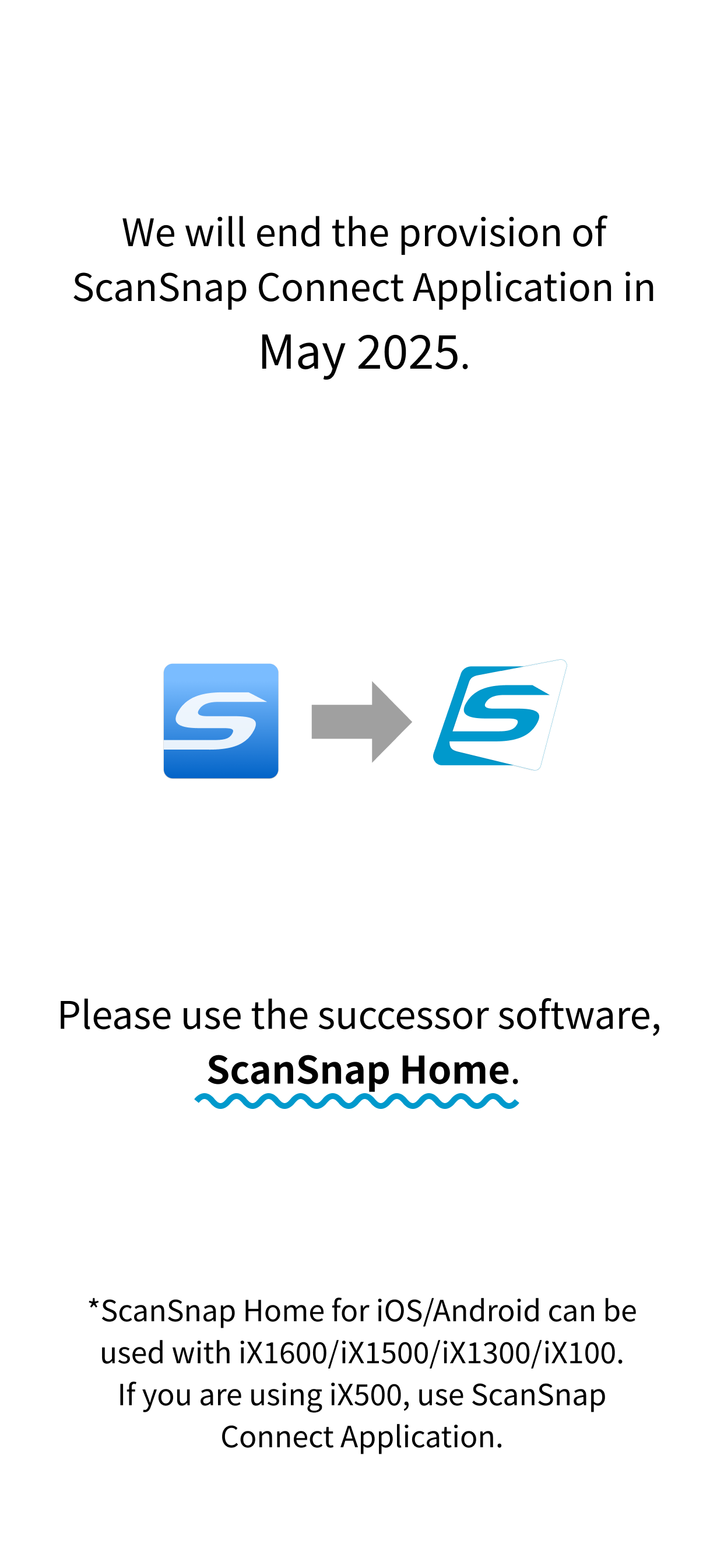 ScanSnap Connect Application