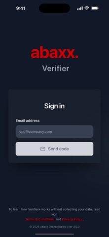 Abaxx Verifier Screenshot 7 of 8