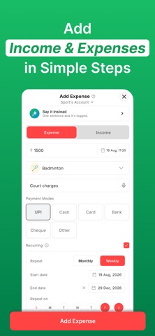 Expense Manager - Budget App Screenshot 5 of 10