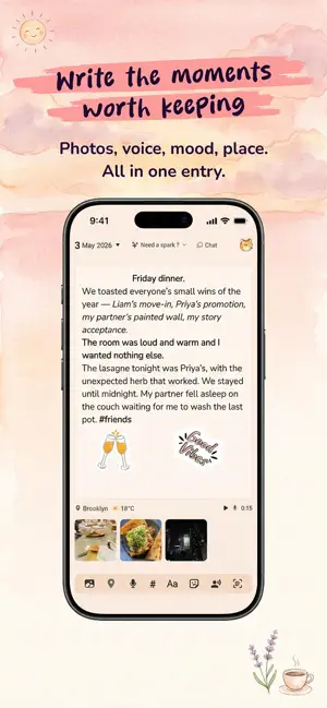 Reflect AI Journal Diary screenshot 1