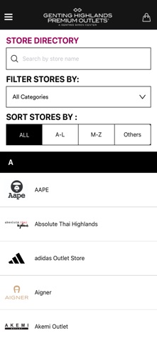 Premium Outlets Malaysia screenshot
