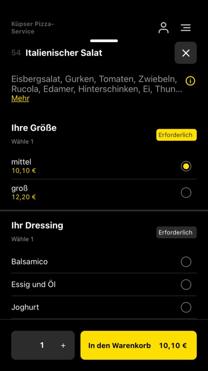 Küpser Pizza-Service screenshot-3