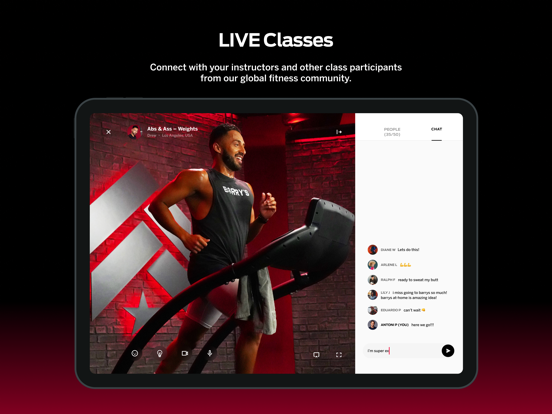 Barry’s X: Best HIIT Training iPad screenshot 6 - Health & Fitness app