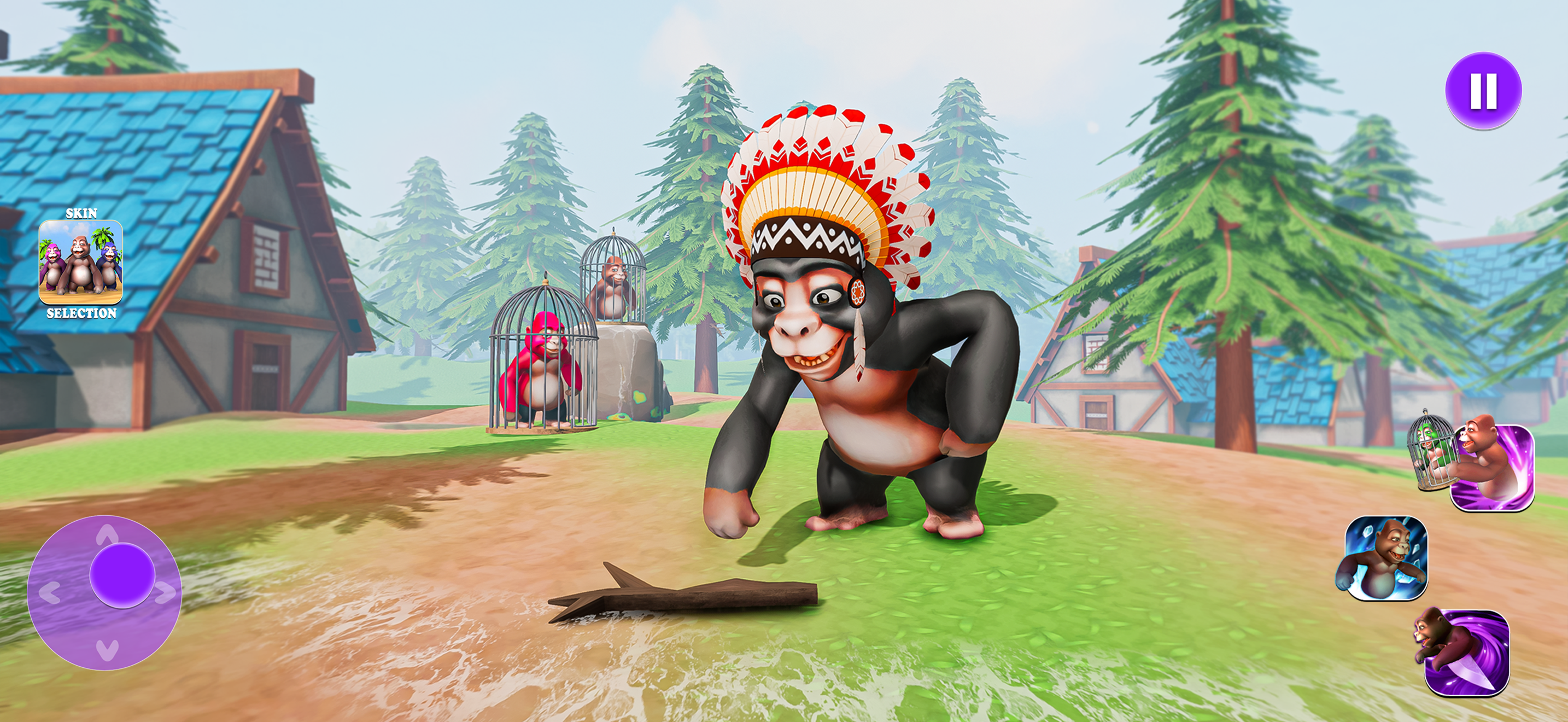 Gorilla Hide And Seek Mob Game