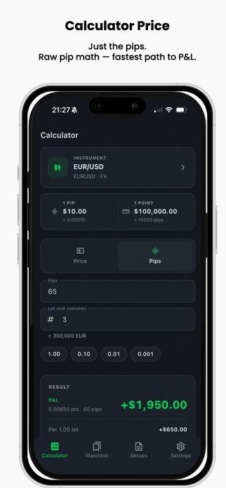 Forex Pip Calc Screenshot 4 of 4