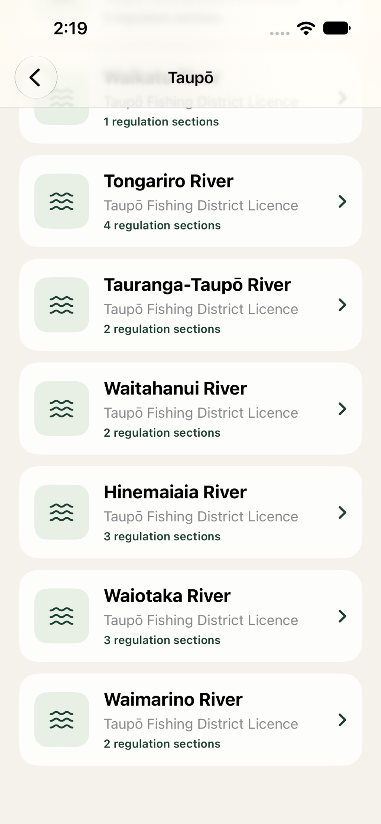Screenshot 3 of Can I Fish? Taupō