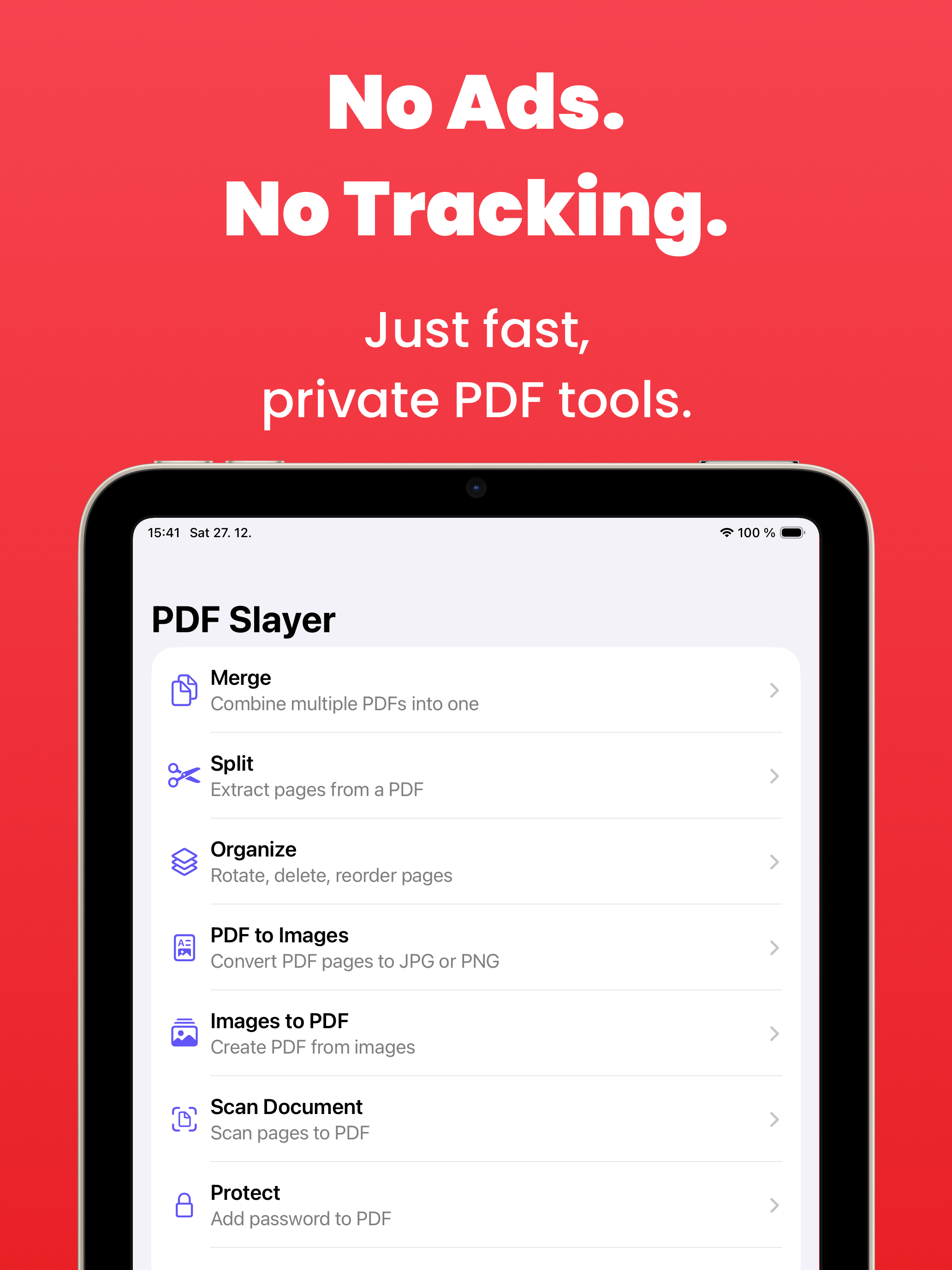 PDF Slayer: Private Editor