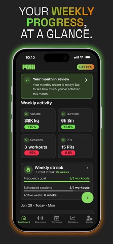PWR Workout Tracker & Gym Log Screenshot 10 of 10