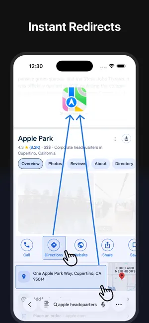 Maps Switcher for Safari screenshot 2
