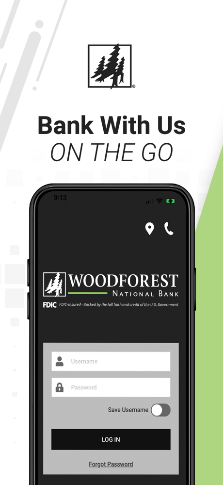 Woodforest Mobile Banking screenshot 1