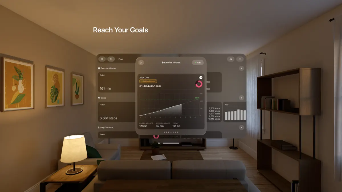 Peak: Fitness Widgets screenshot 2
