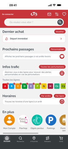 CTS Transports Strasbourg screenshot