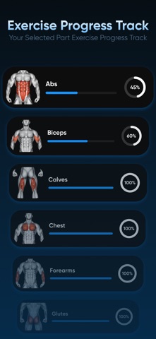 Workout - AI Personal Trainer iPhone screenshot