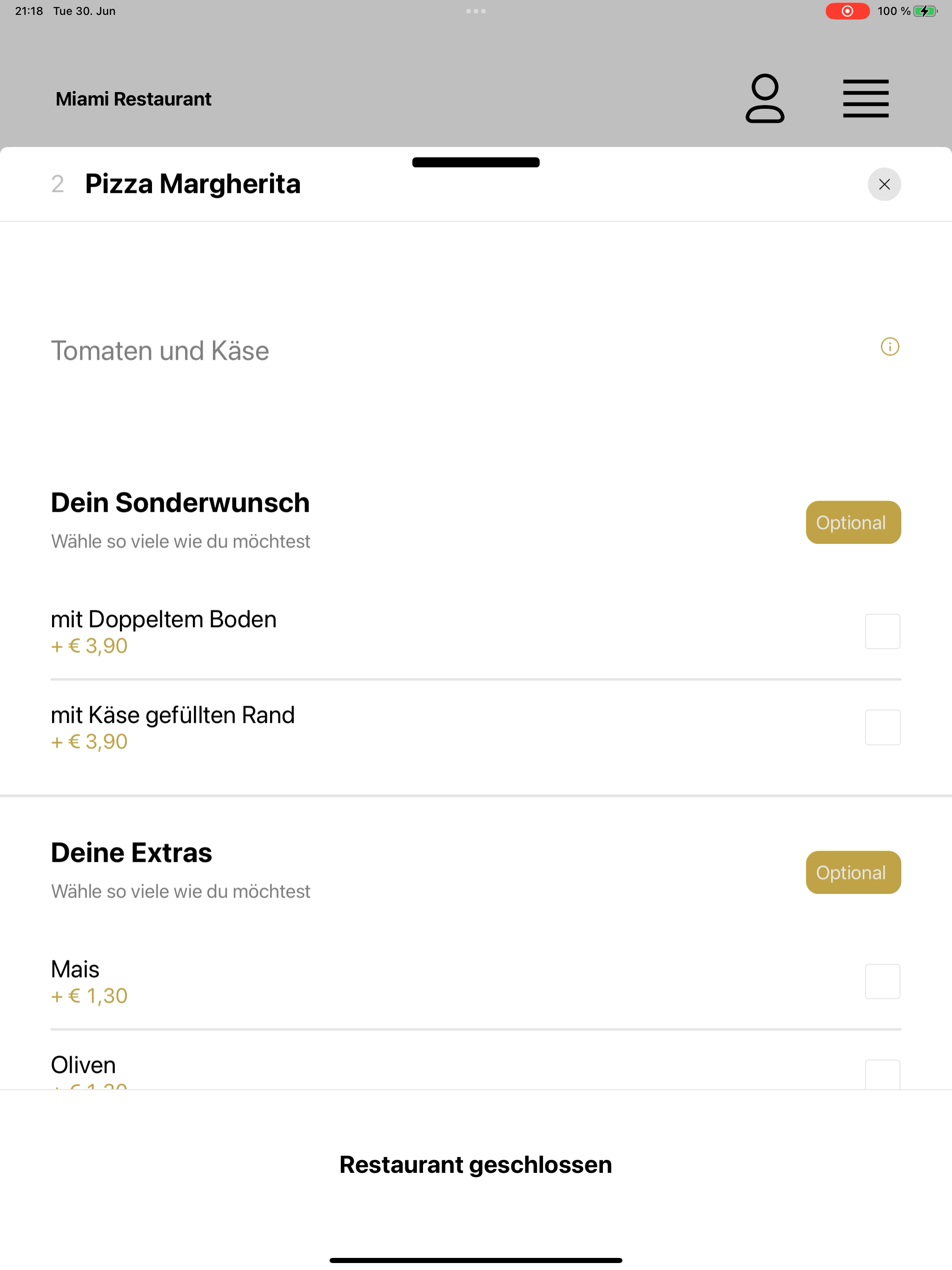 Miami Restaurant screenshot 16
