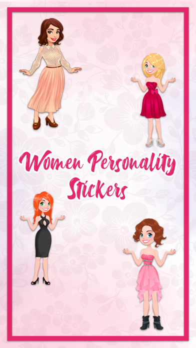 Screenshot #1 pour Women Personality Stickers