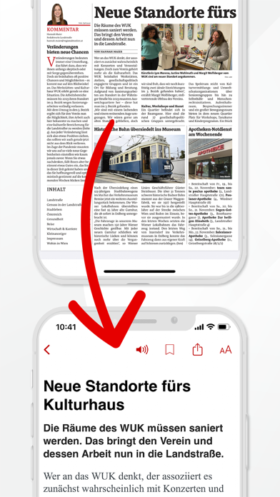 MeinBezirk ePaper Screenshot