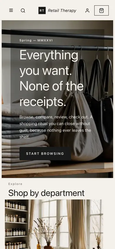 True Retail Therapy screenshot 1