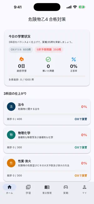 危険物乙4 合格対策 screenshot 1