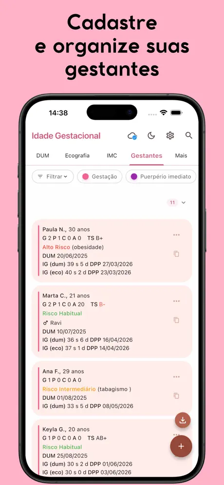 Idade Gestacional (do bebê) screenshot 2