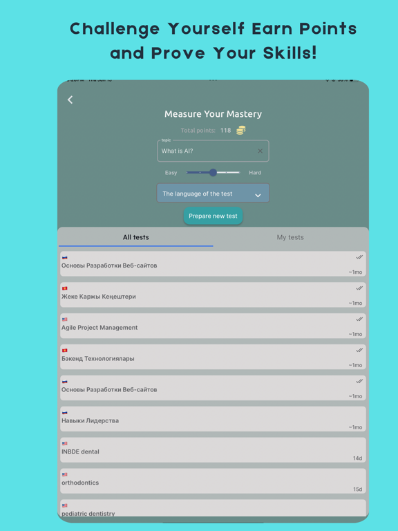 Esential iPad screenshot 4 - Education app