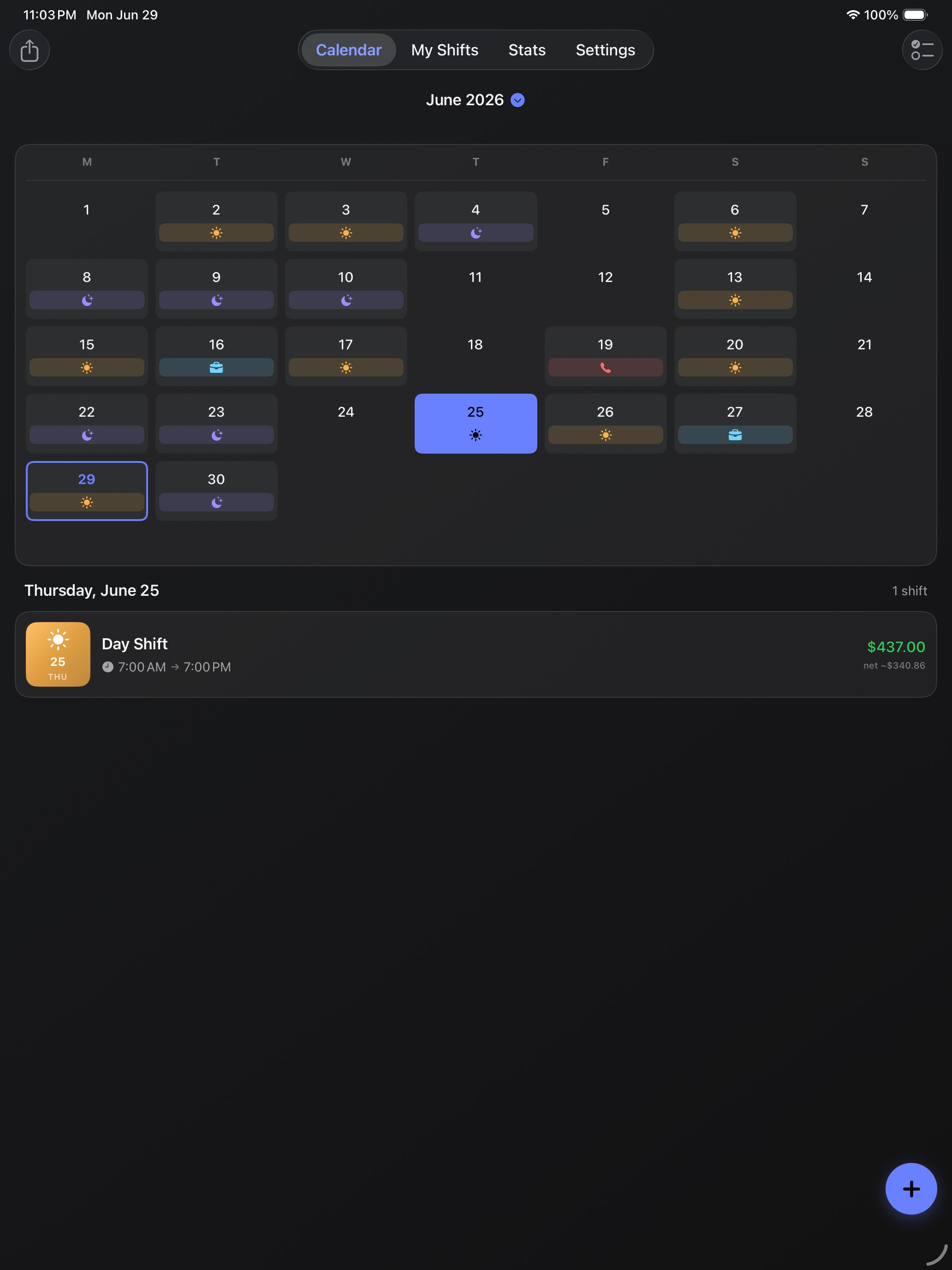 Nurse Shift Planner: Nursly screenshot 9