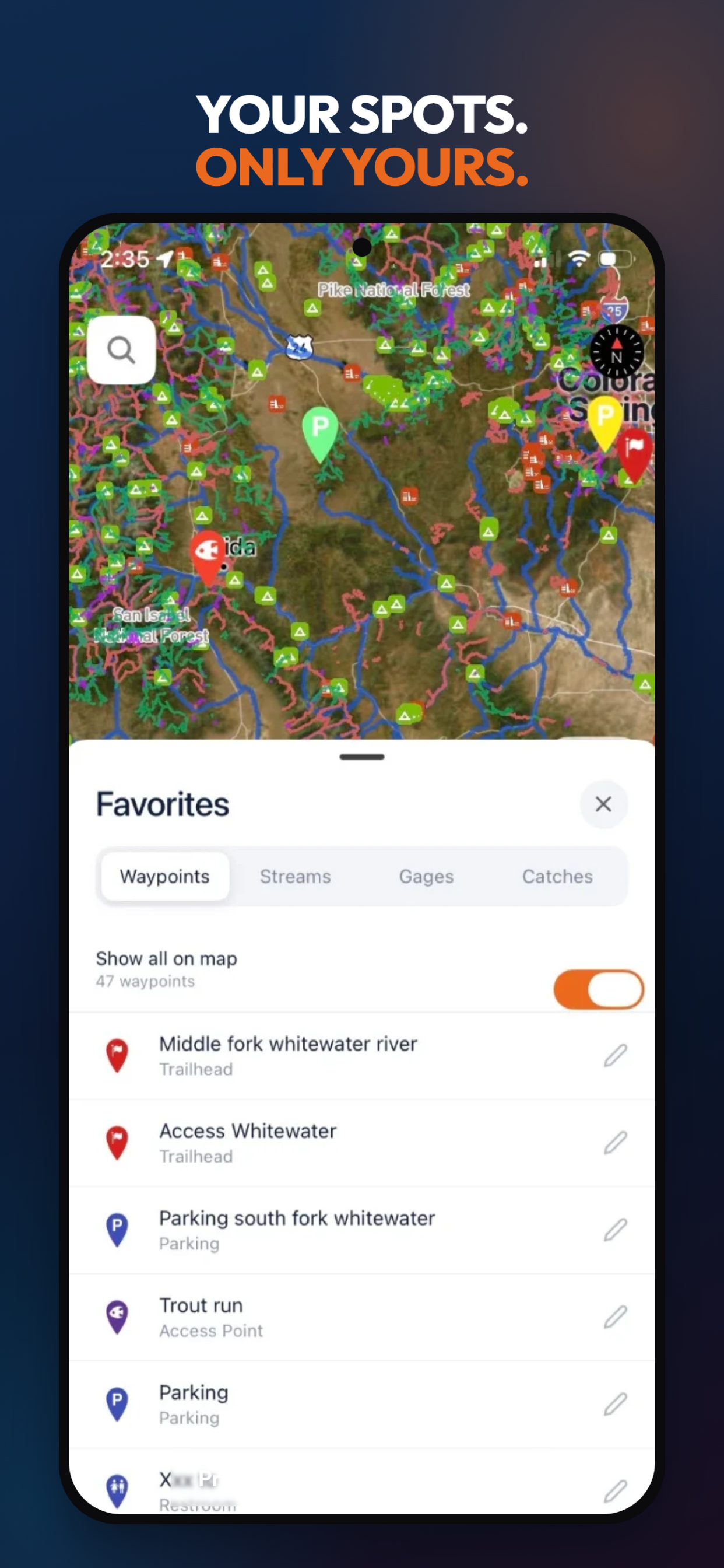 FlyFishFinder: Fly Fishing App screenshot 10