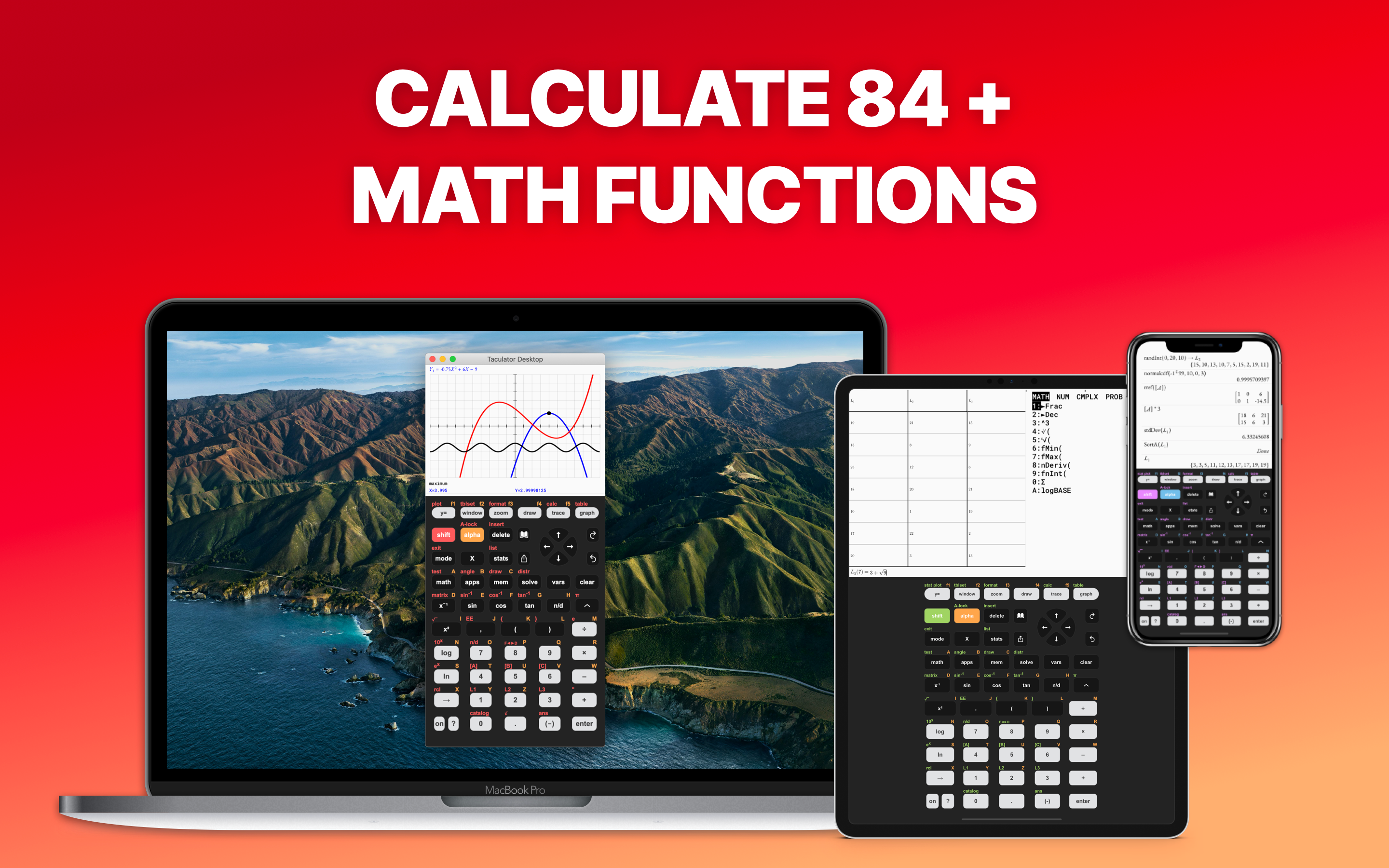 Taculator 84 Graphing Calc screenshot 20
