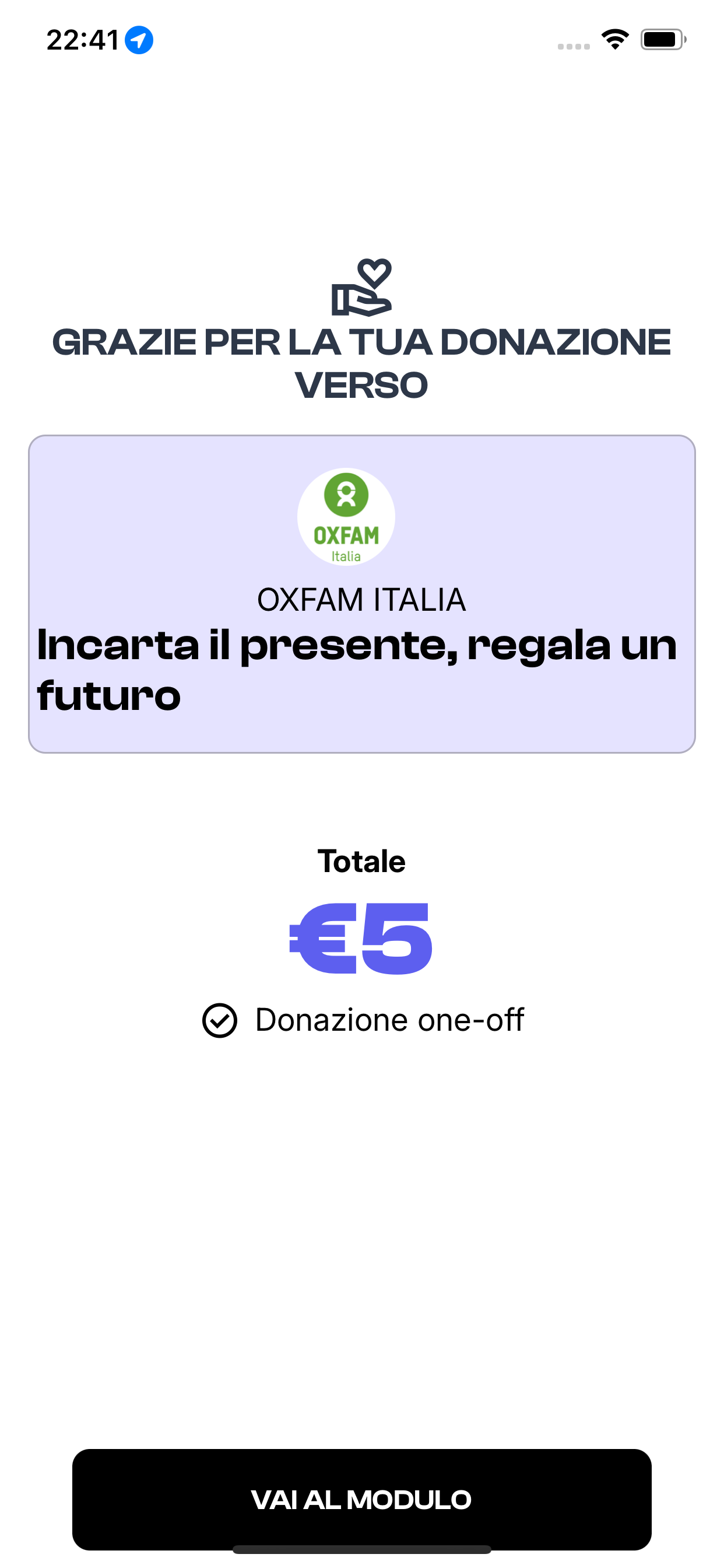 Tap To Donate