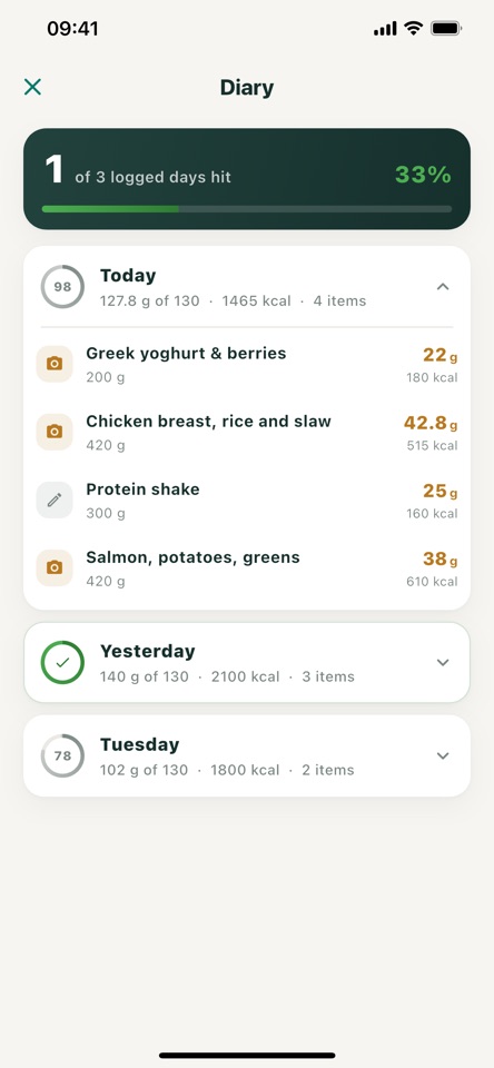ProScan: Daily Protein Scanner screenshot 4